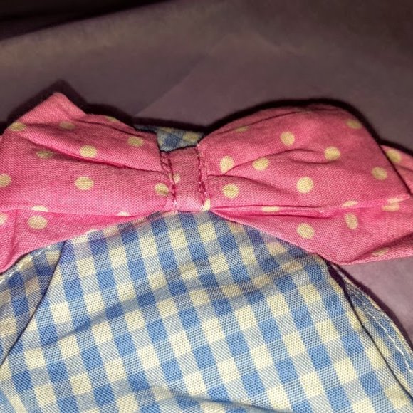 NWT! 1st Easter Gnghm Romper, SO PRETTY, 6m - Picture 9 of 10